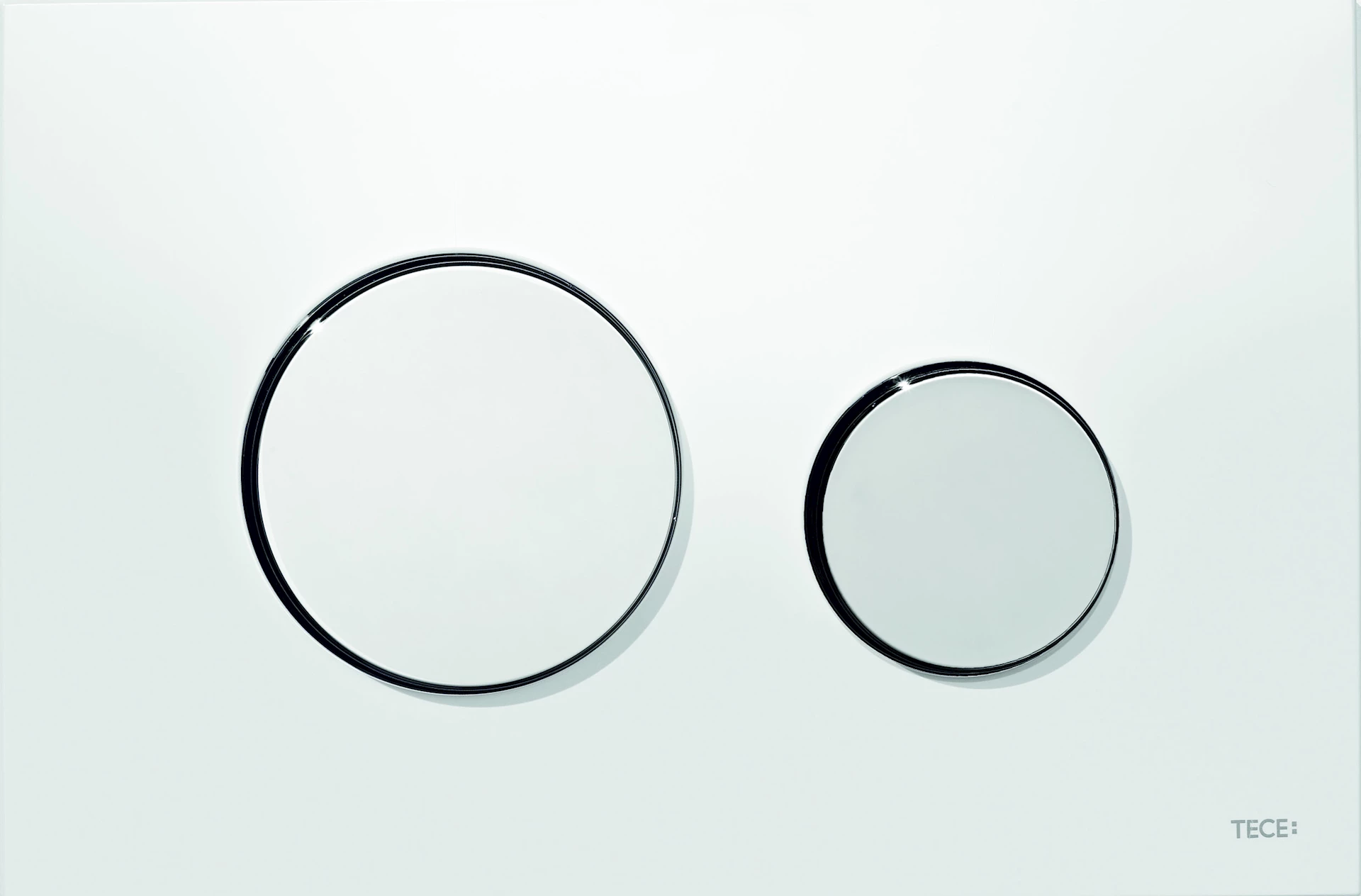 NRF6122218 - TECEloop trykkplate, hvit - 