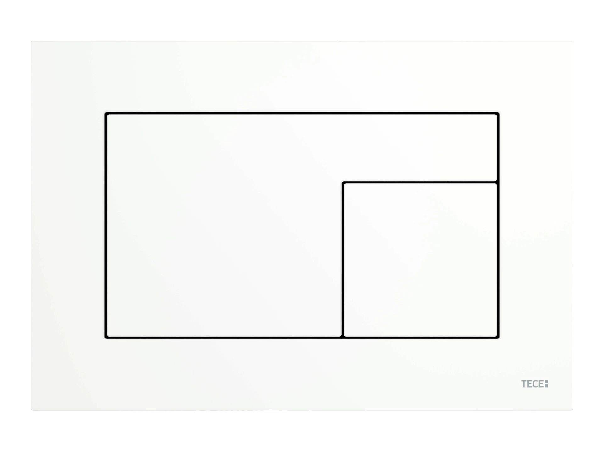 NRF6122973 - TECEvelvet betjeningsplate, hvit - 